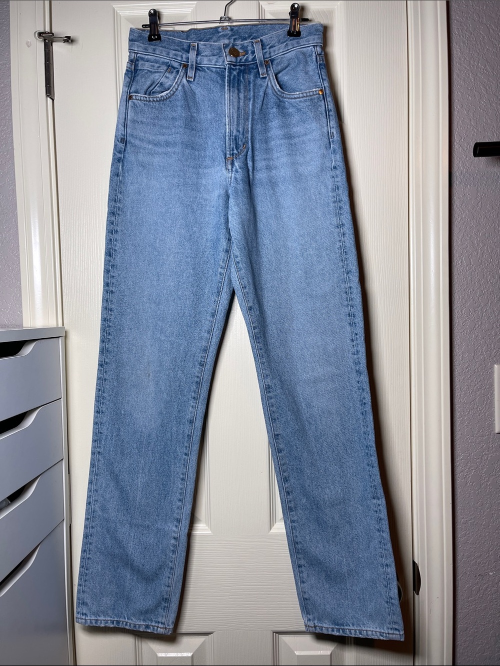 Goldsign Medium Blue Bootcut Jeans